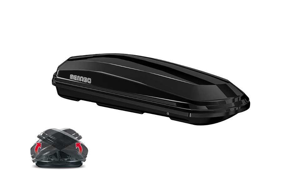 Автобокс Menabo DIAMOND 450 Black DUO