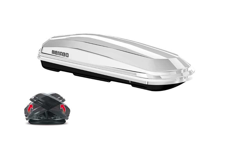 Автобокс Menabo DIAMOND 450 White DUO