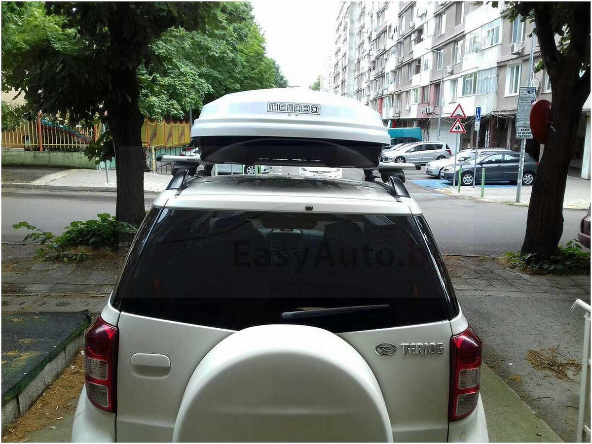 Автобокс Menabo DIAMOND 450 White DUO