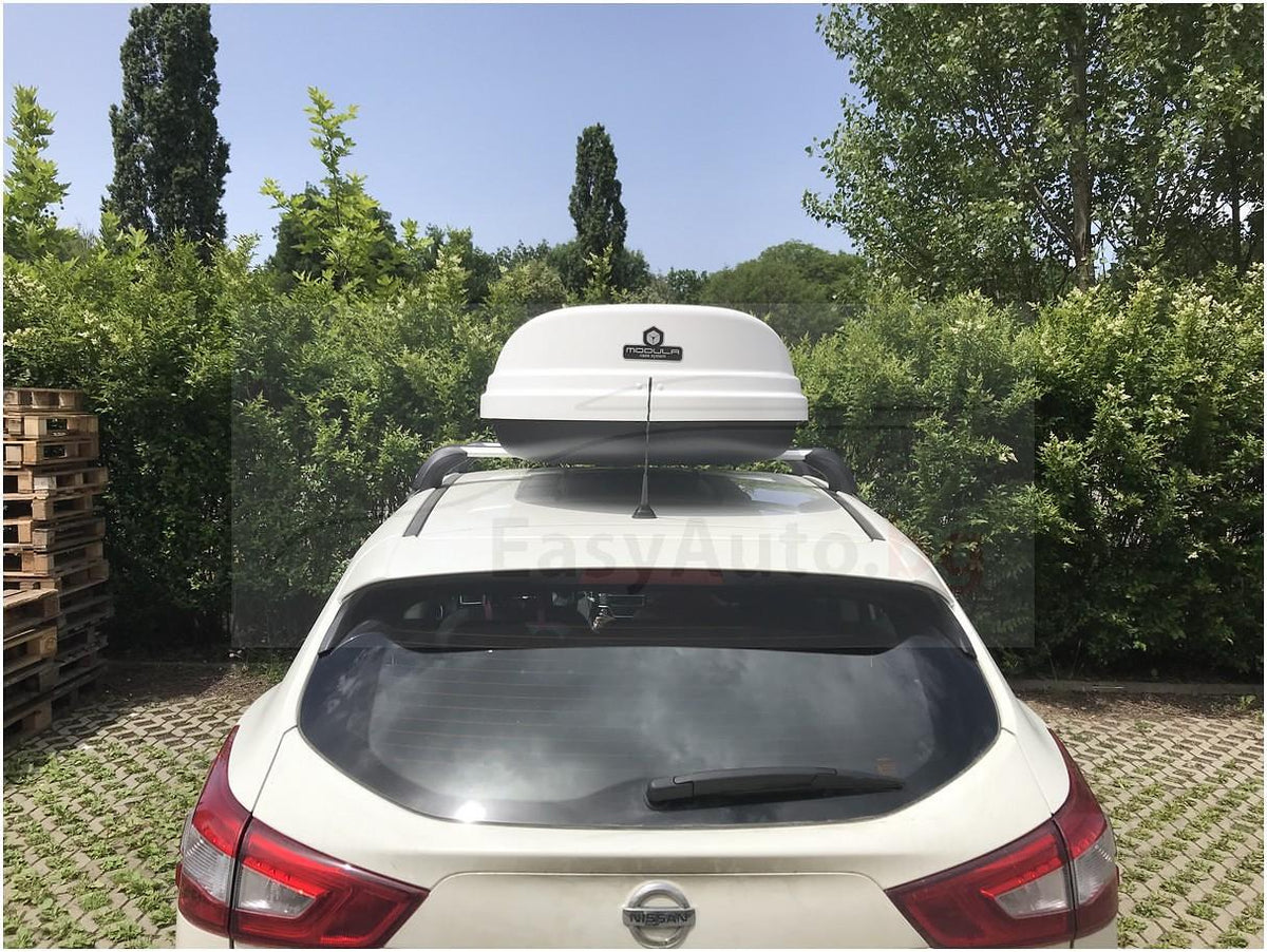 Багажник - Автобокс Modula WeGo 500 Бял гланц