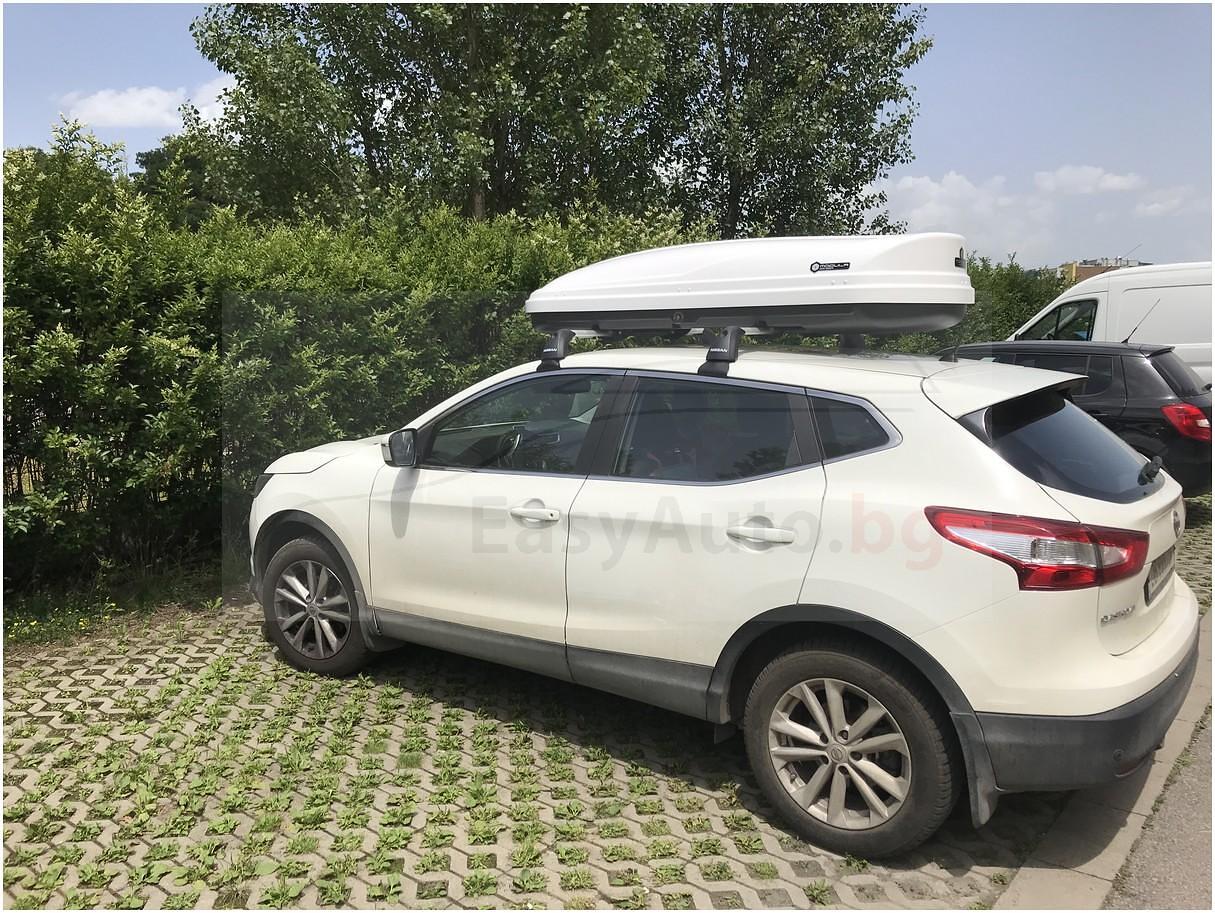 Багажник - Автобокс Modula WeGo 500 Бял гланц