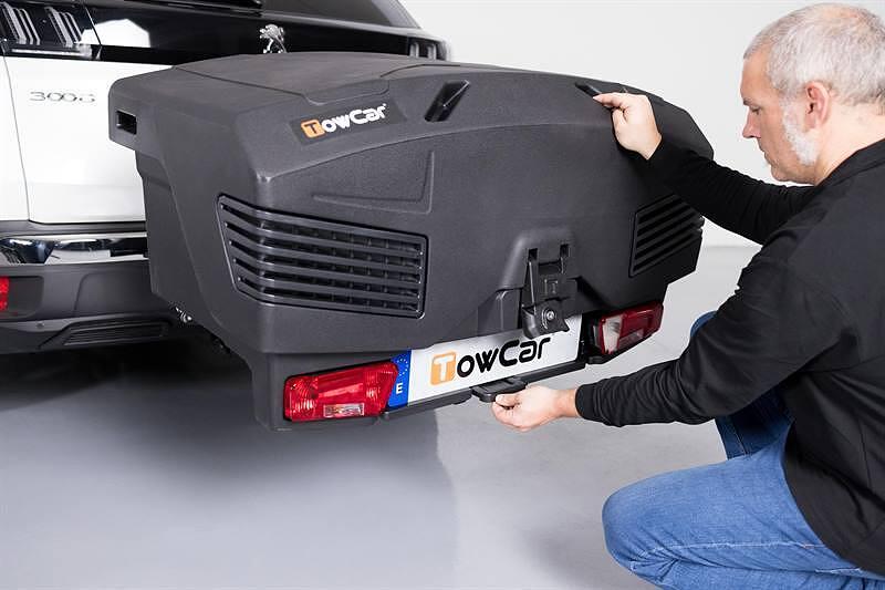 Автобокс за монтаж на теглич TowBox EVO Urban