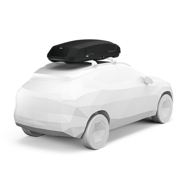 Автобокс Thule Force 3 L 450L Черен мат