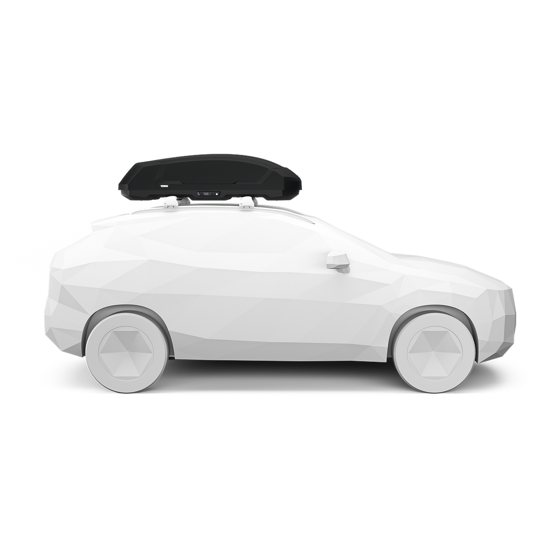 Автобокс Thule Force 3 M 400L Черен мат