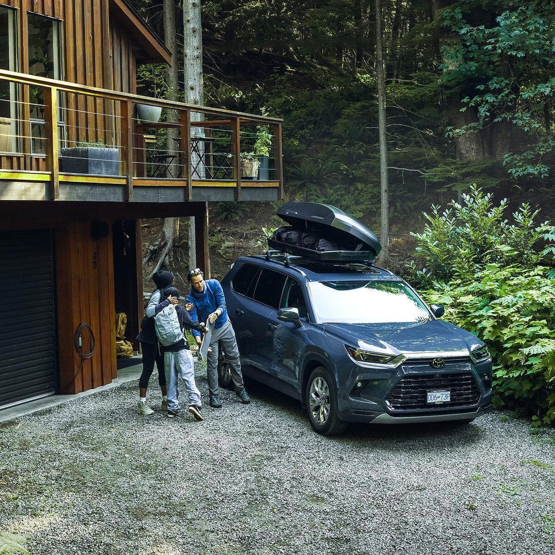Автобокс Thule Force 3 M 400L Черен мат