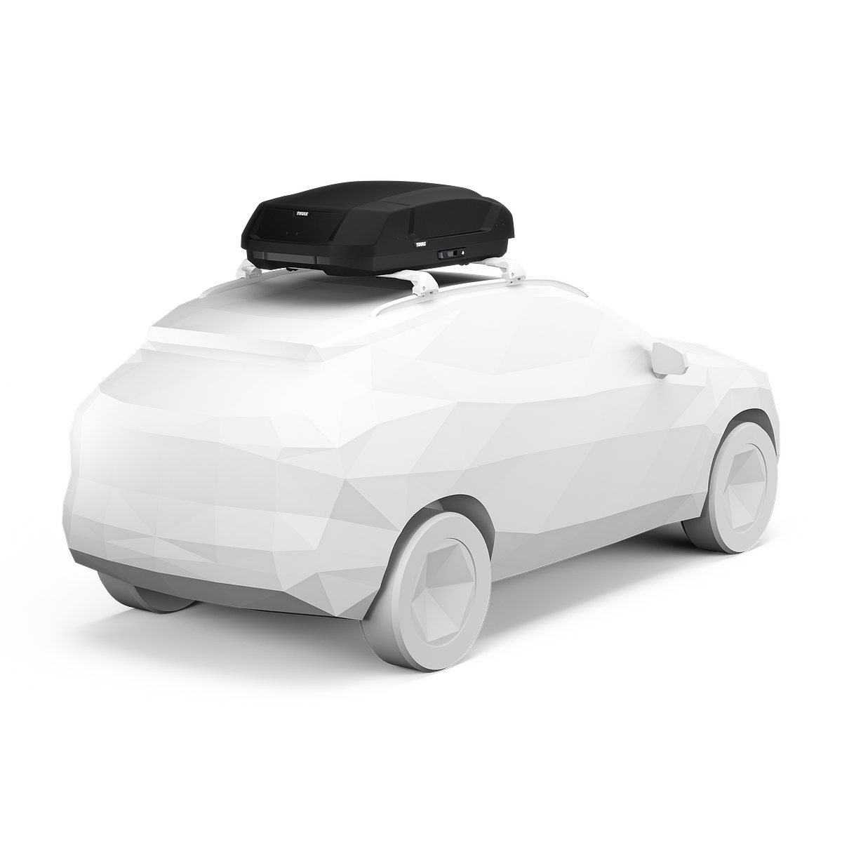 Автобокс Thule Force 3 S 300L Черен мат