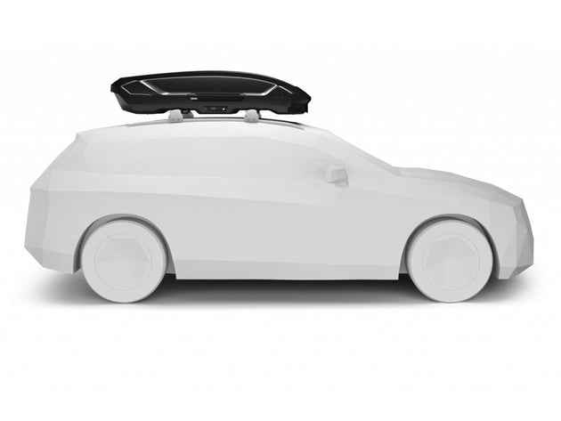 Автобокс Thule Motion 3 L Low Black 370 литра - Черен гланц