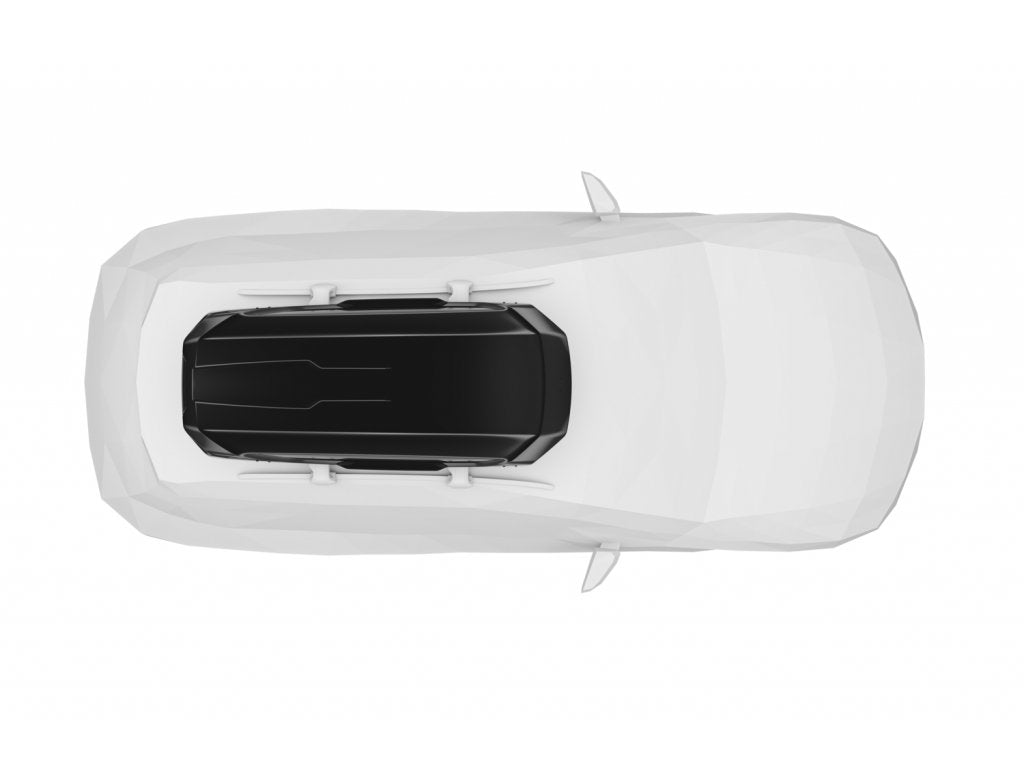 Автобокс Thule Motion 3 L Low Black 370 литра - Черен гланц