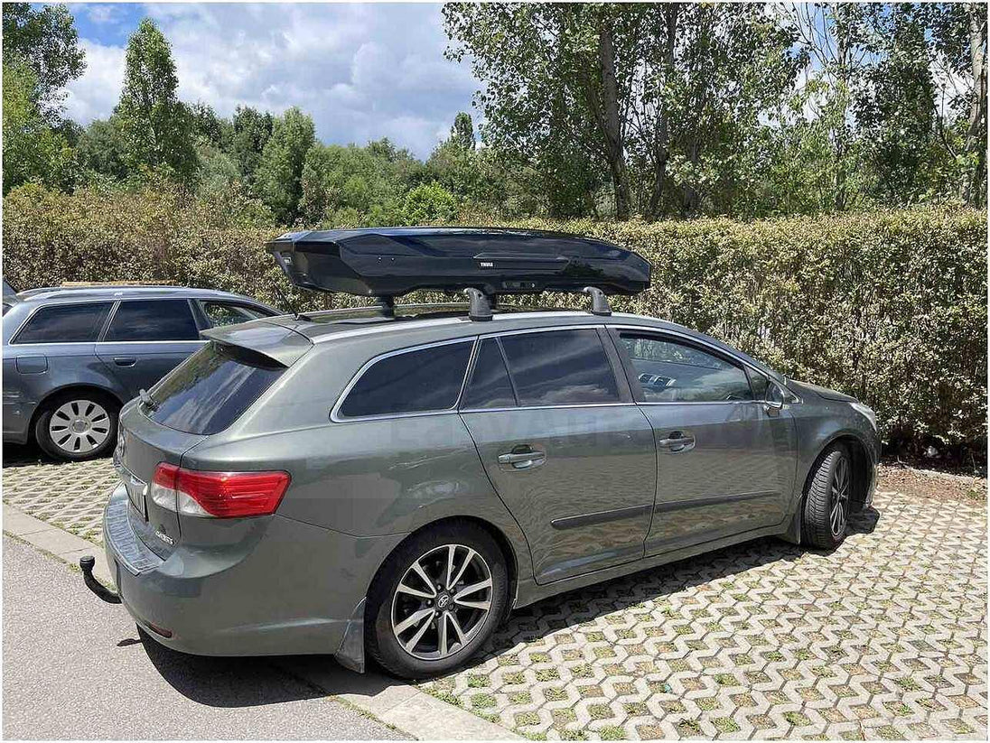 Автобокс Thule Motion 3 XL Black Low - 400 литра - Черен гланц