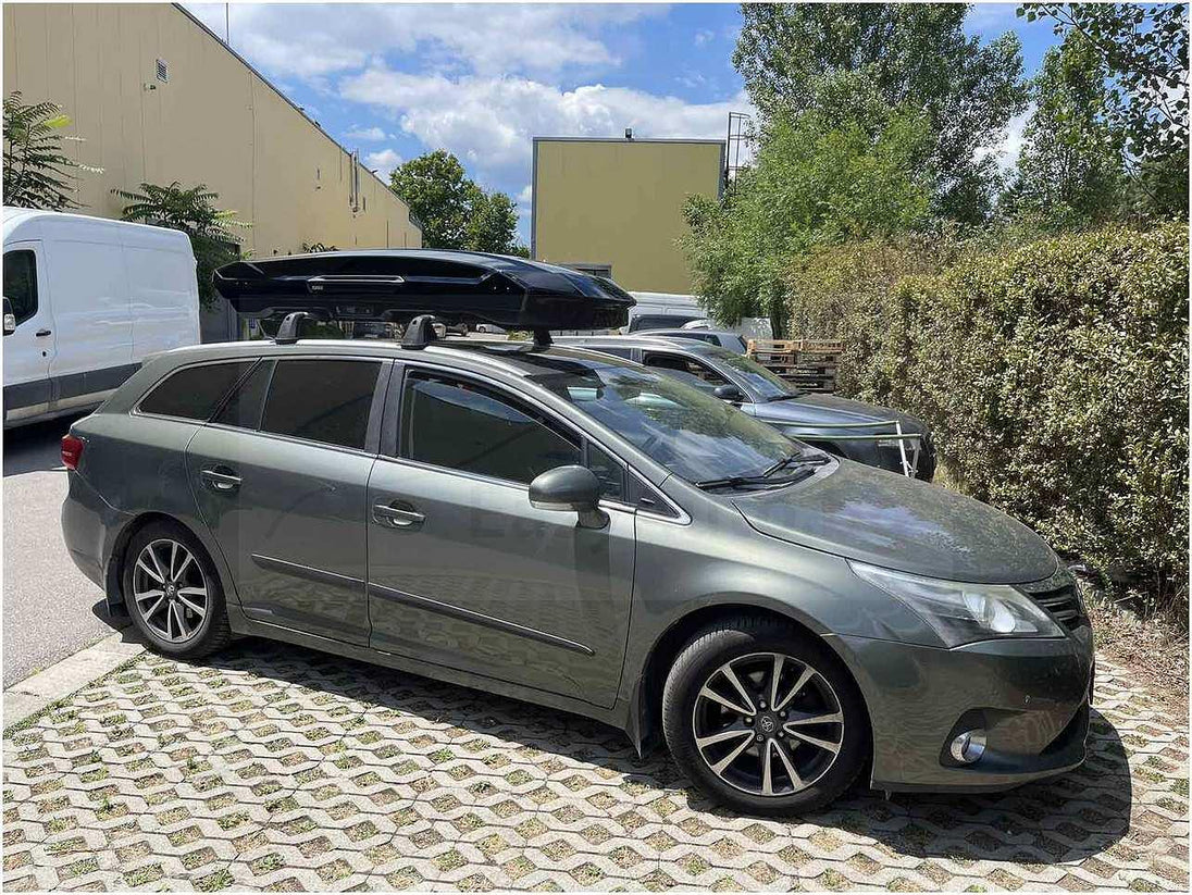 Автобокс Thule Motion 3 XL Black Low - 400 литра - Черен гланц