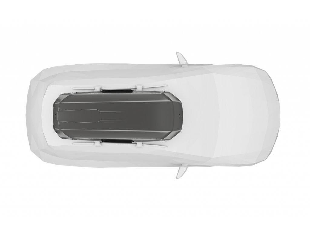 Автобокс Thule Motion 3 XL Titan 500 литра - Сив гланц