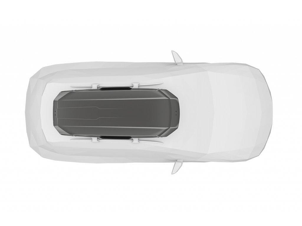 Автобокс Thule Motion 3 XL Titan Low - 400 литра - Сив гланц