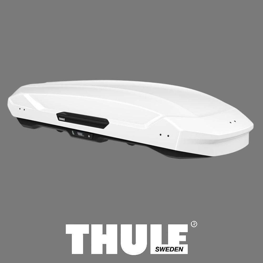 Автобокс Thule Motion 3 XL White Limited edition 500 литра - Бял Гланц