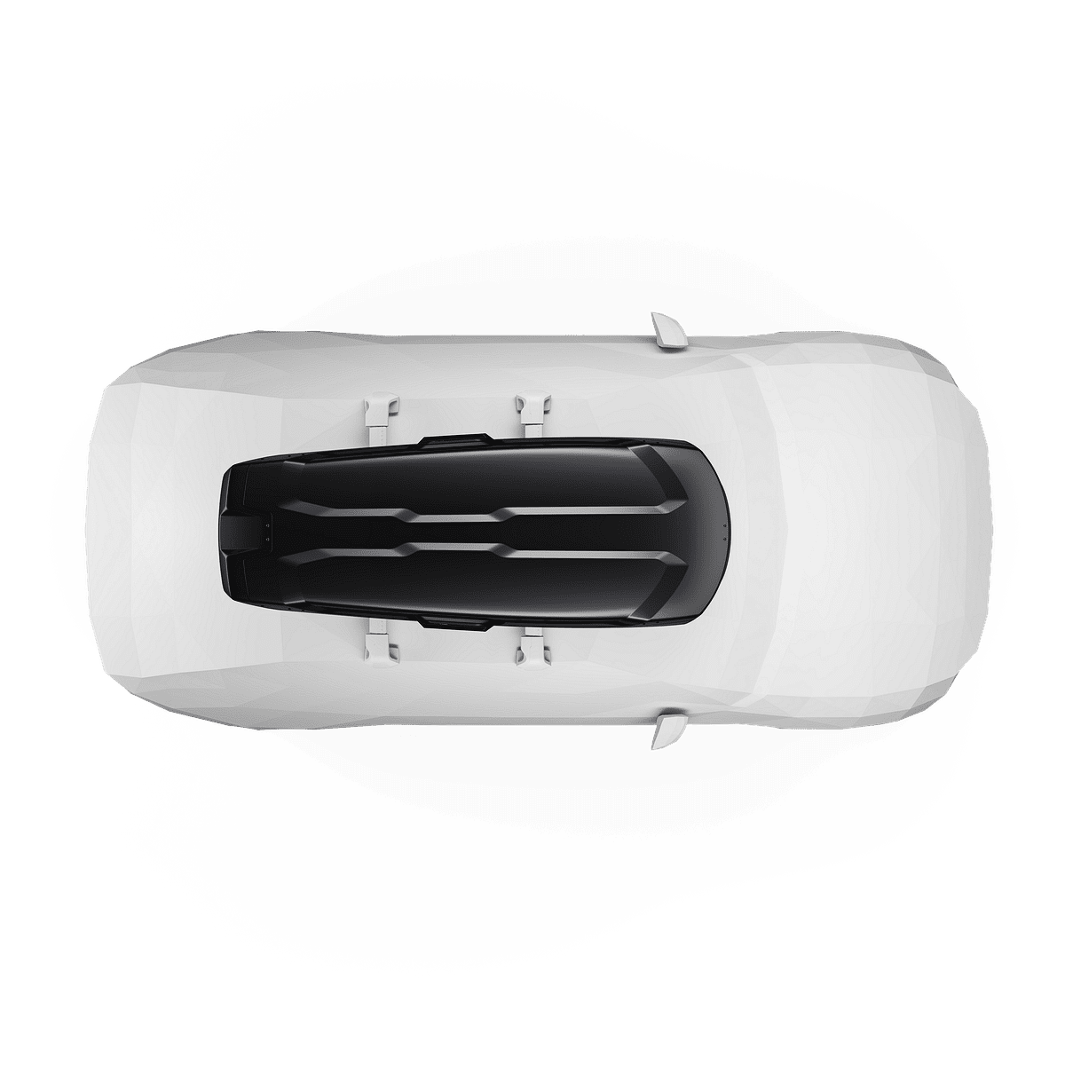 Автобокс Thule Vector Alpine Black 380 литра