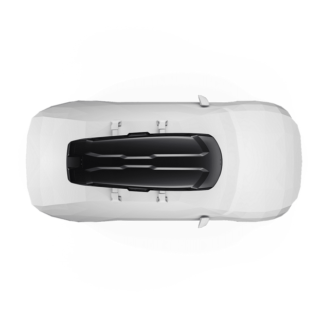 Автобокс Thule Vector Alpine Black 380 литра
