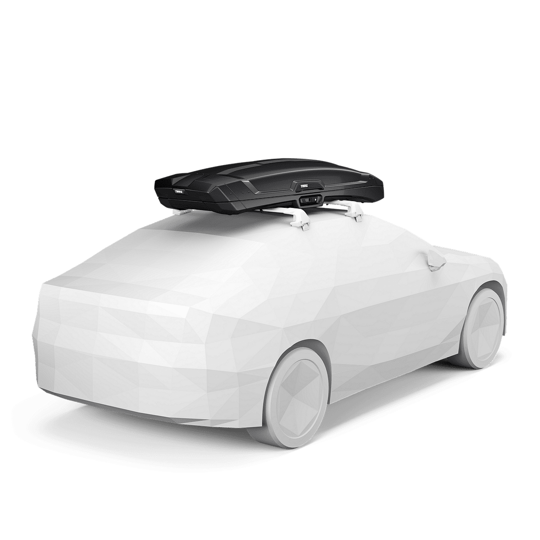 Автобокс Thule Vector Alpine Black 380 литра