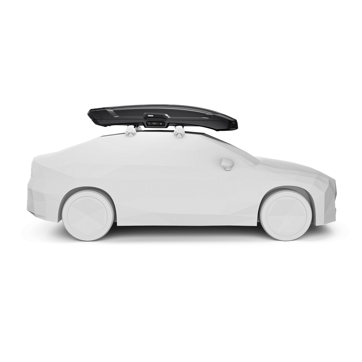 Автобокс Thule Vector Alpine Black 380 литра