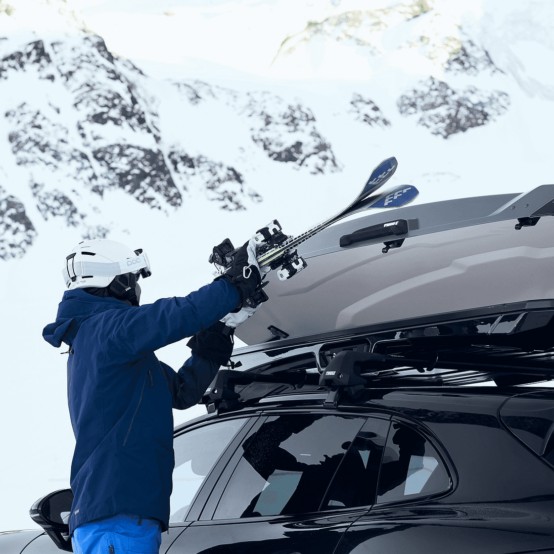 Автобокс Thule Vector L Black 430 литра