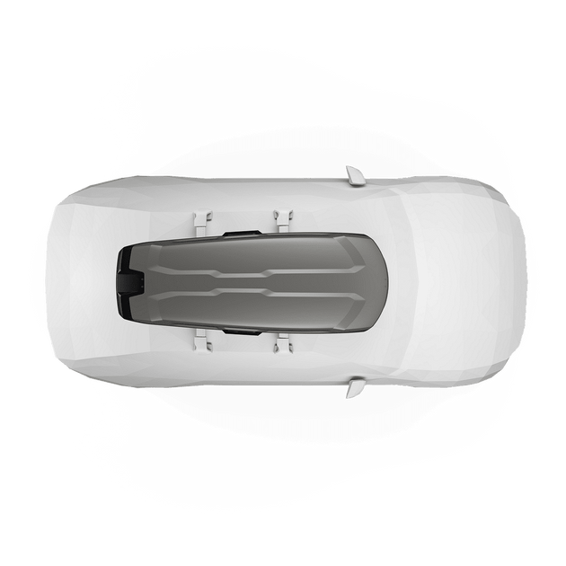 Автобокс Thule Vector Alpine Titan matte 380 литра