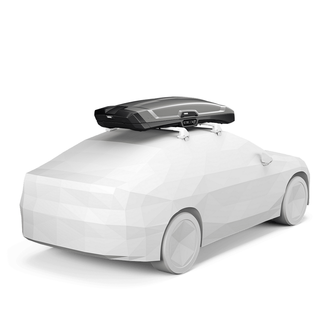 Автобокс Thule Vector Alpine Titan matte 380 литра