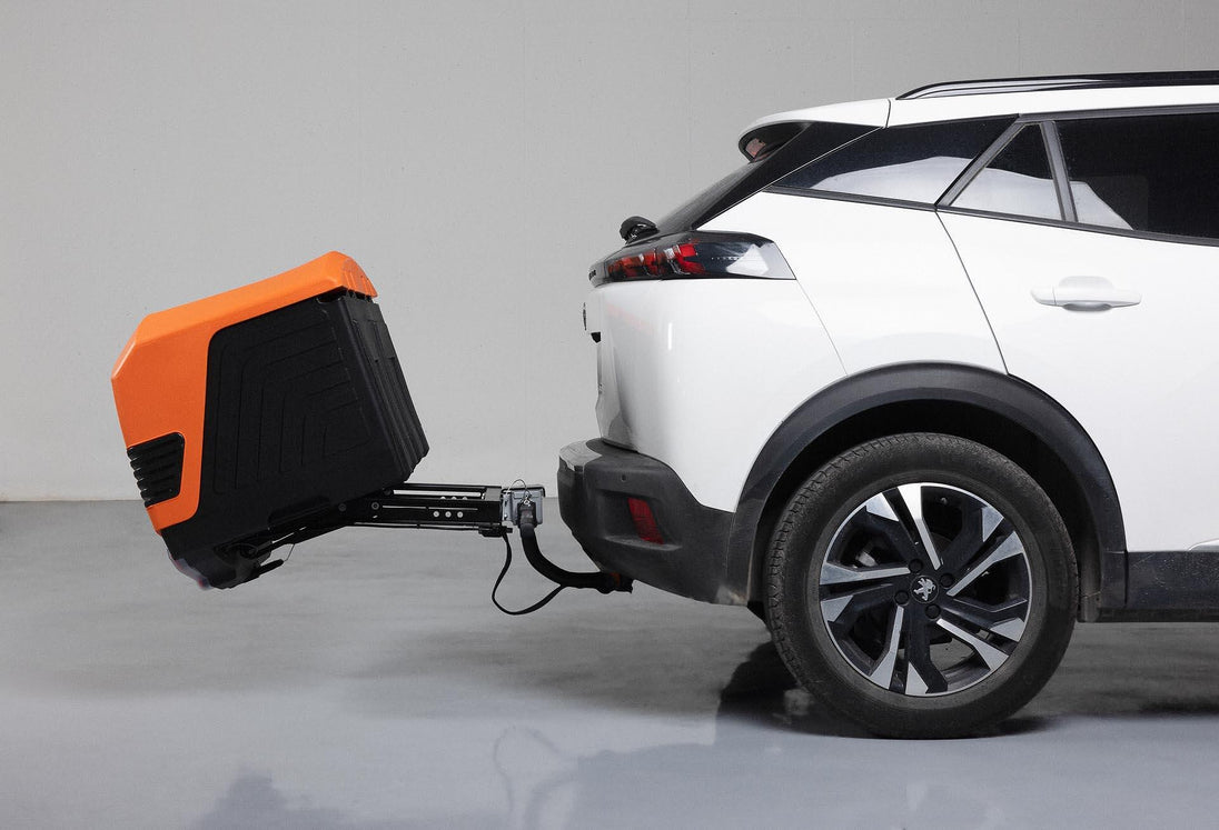 Автобокс за монтаж на теглич TowBox V3 Sport