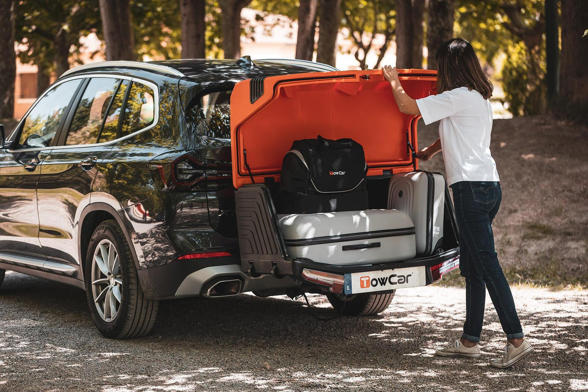 Автобокс за монтаж на теглич TowBox V3 Sport