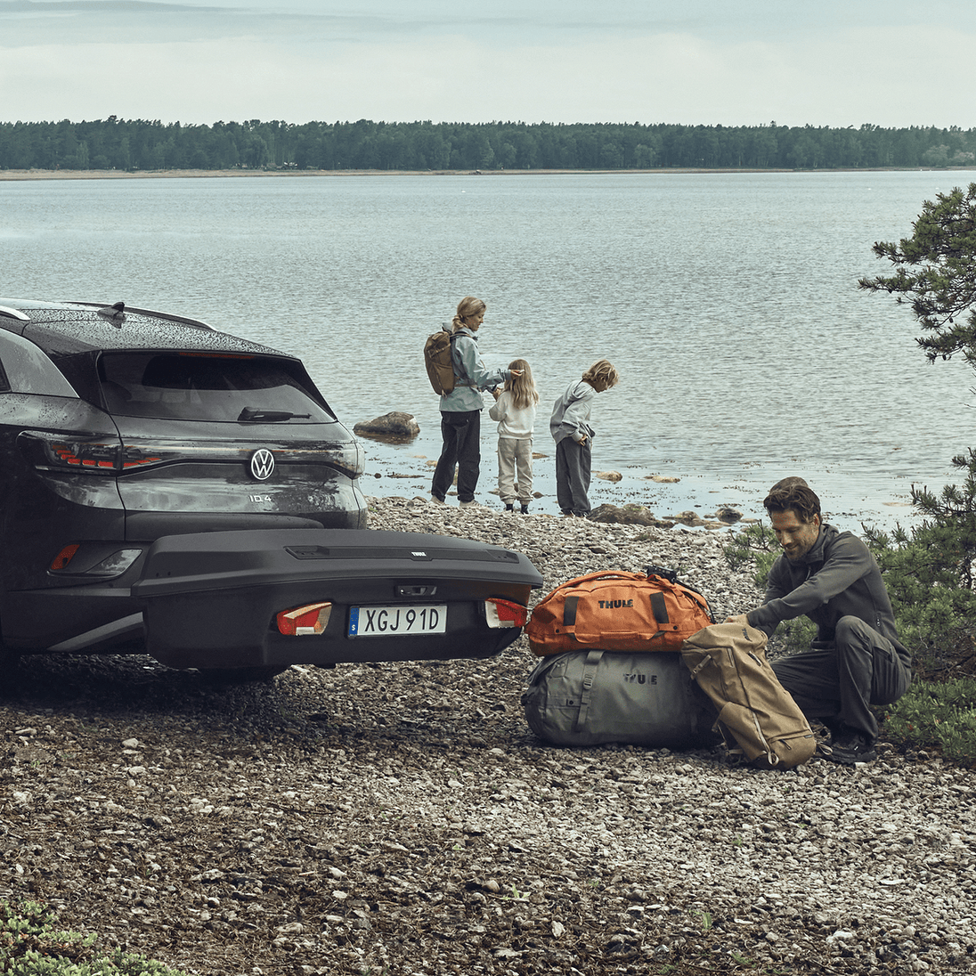 Платформа Thule Arcos за монтаж на автобокс за теглич