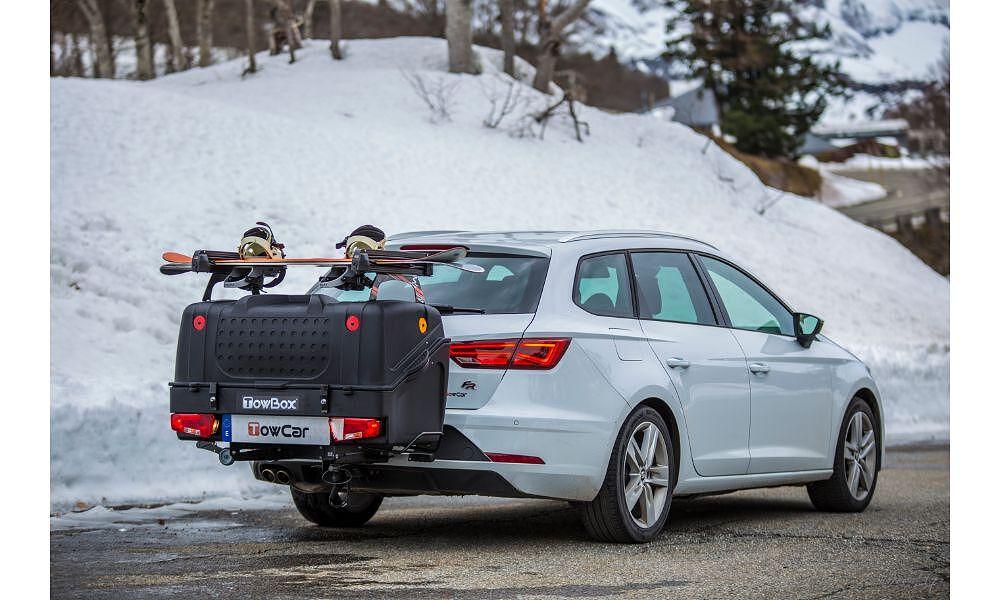 Ски багажник Top Ski за монтаж към автобокс TowBox V1 Urban