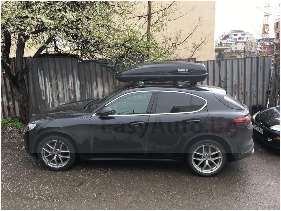 Багажна кутия Traxer 6.6 Brilliant Black - Черен гланц
