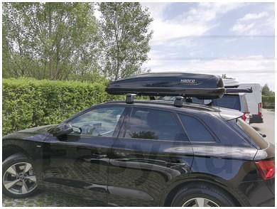 Багажна кутия Traxer 6.6 Brilliant Black - Черен гланц