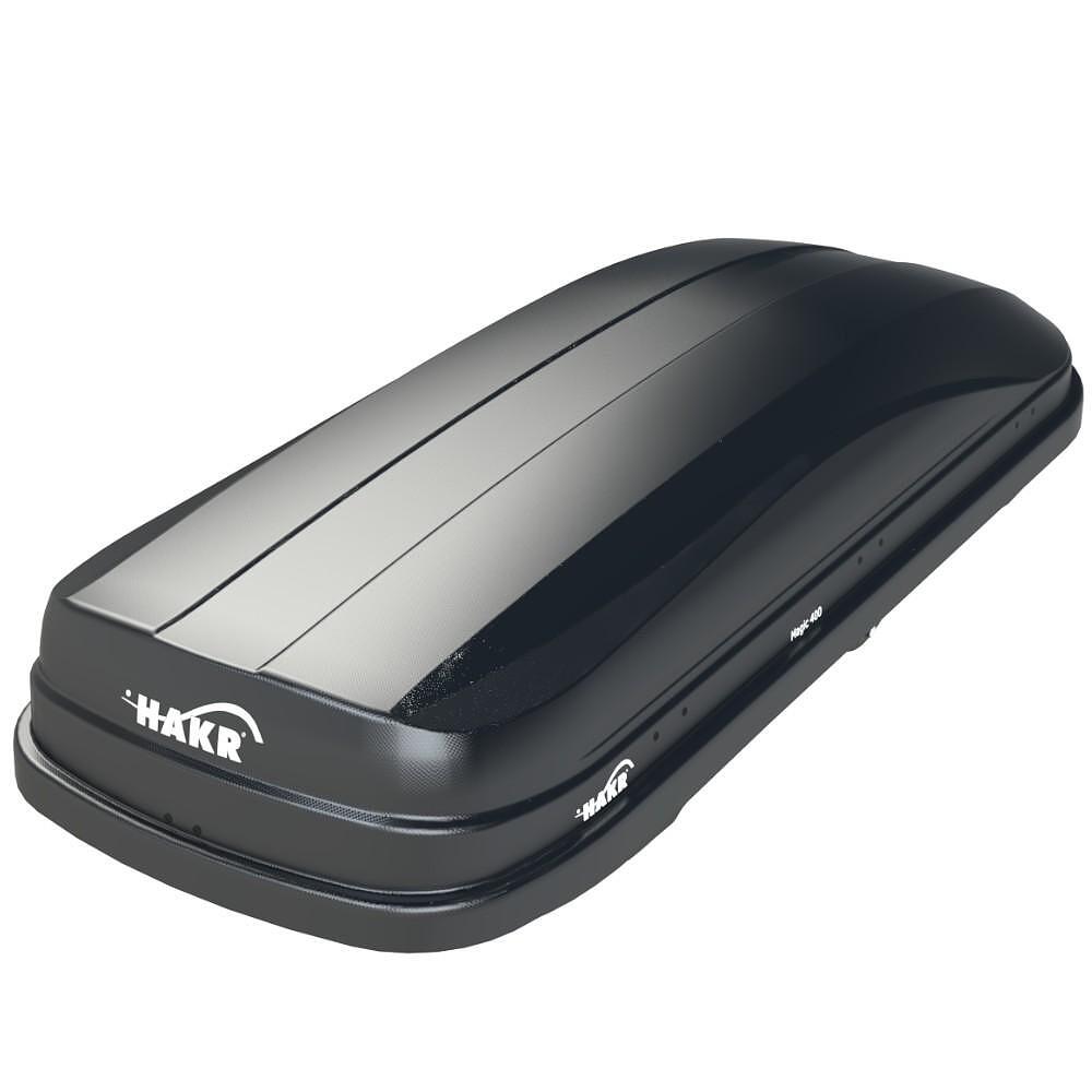 Багажник - Автобокс Magic Line 400 - Цвят Черен карбон