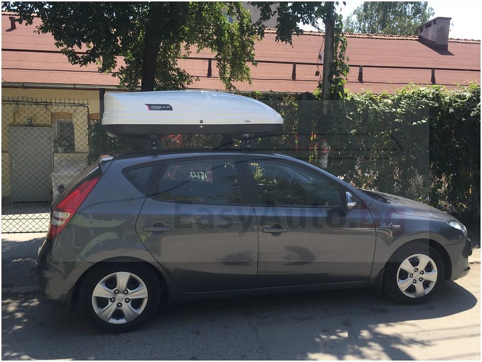 Багажник за кола - Автобокс Modula WeGo 450 Бял гланц