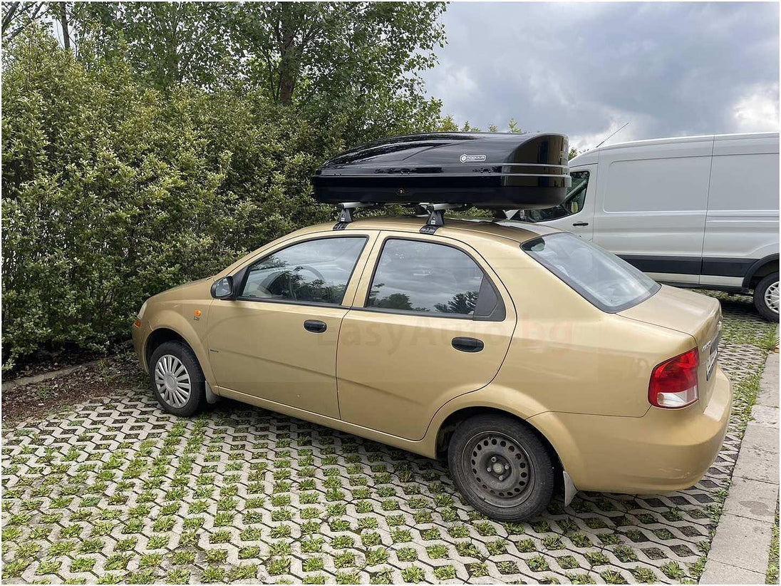 Багажник - Автобокс Modula WeGo 450 Черен гланц