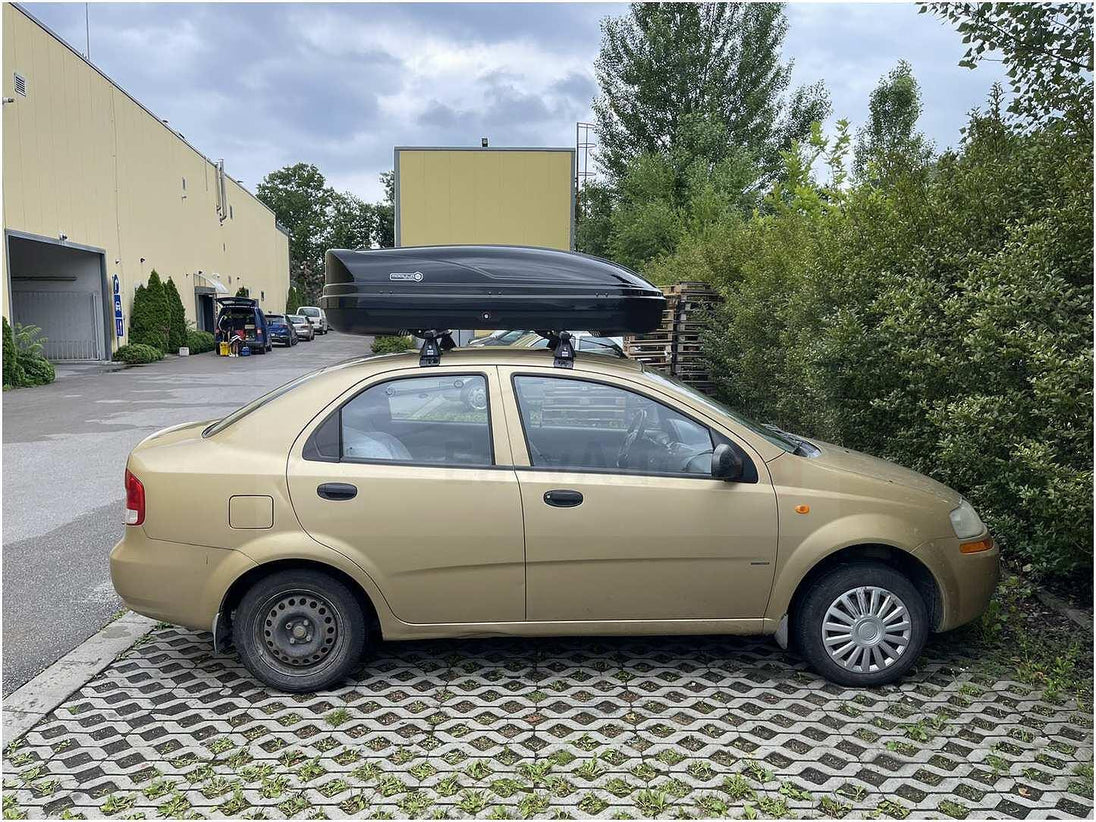 Багажник - Автобокс Modula WeGo 450 Черен гланц
