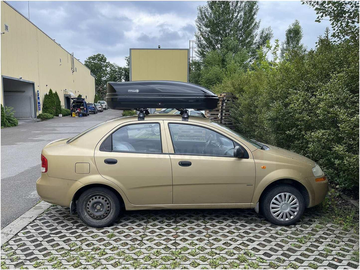 Багажник - Автобокс Modula WeGo 450 Черен гланц