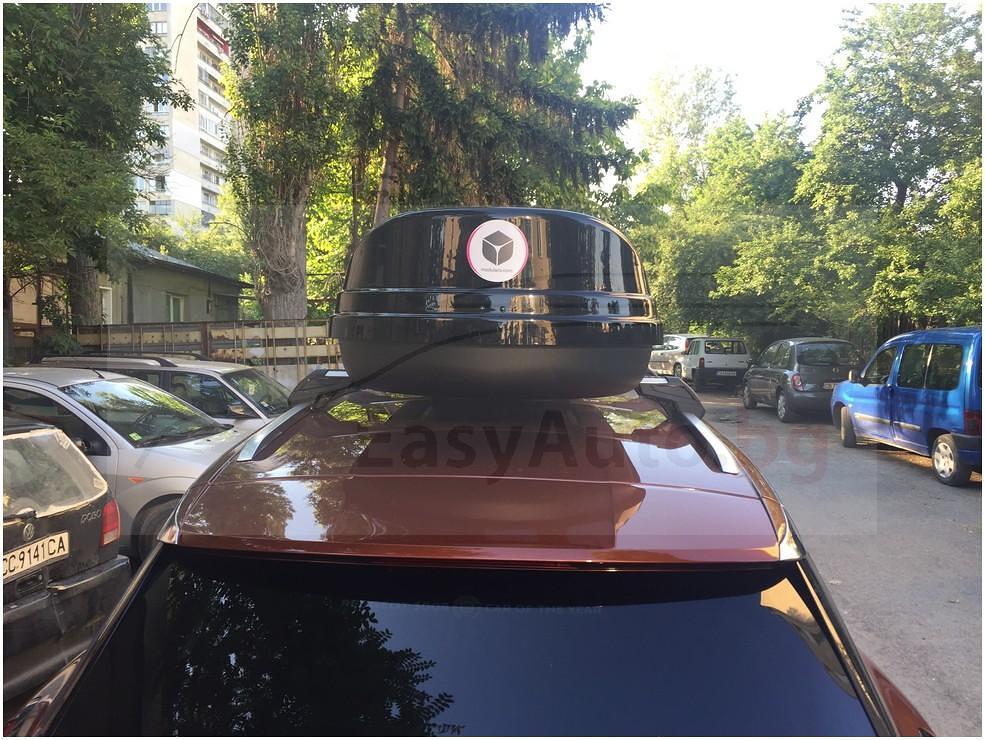 Багажник - Автобокс Modula WeGo 450 Черен гланц