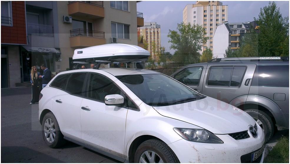 Багажник - Автобокс Modula WeGo 500 Бял гланц