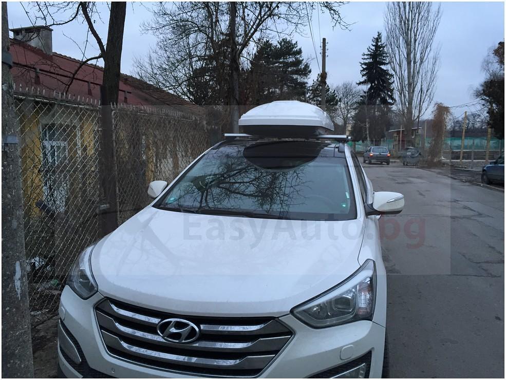 Багажник - Автобокс Modula WeGo 500 Бял гланц
