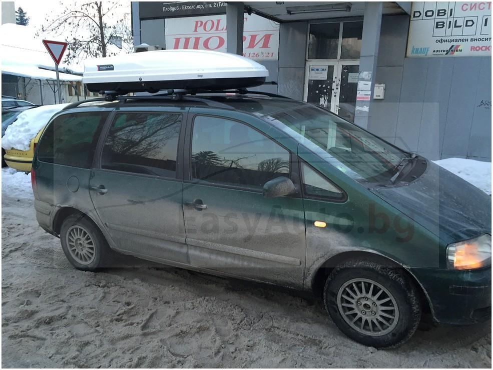 Багажник - Автобокс Modula WeGo 500 Бял гланц