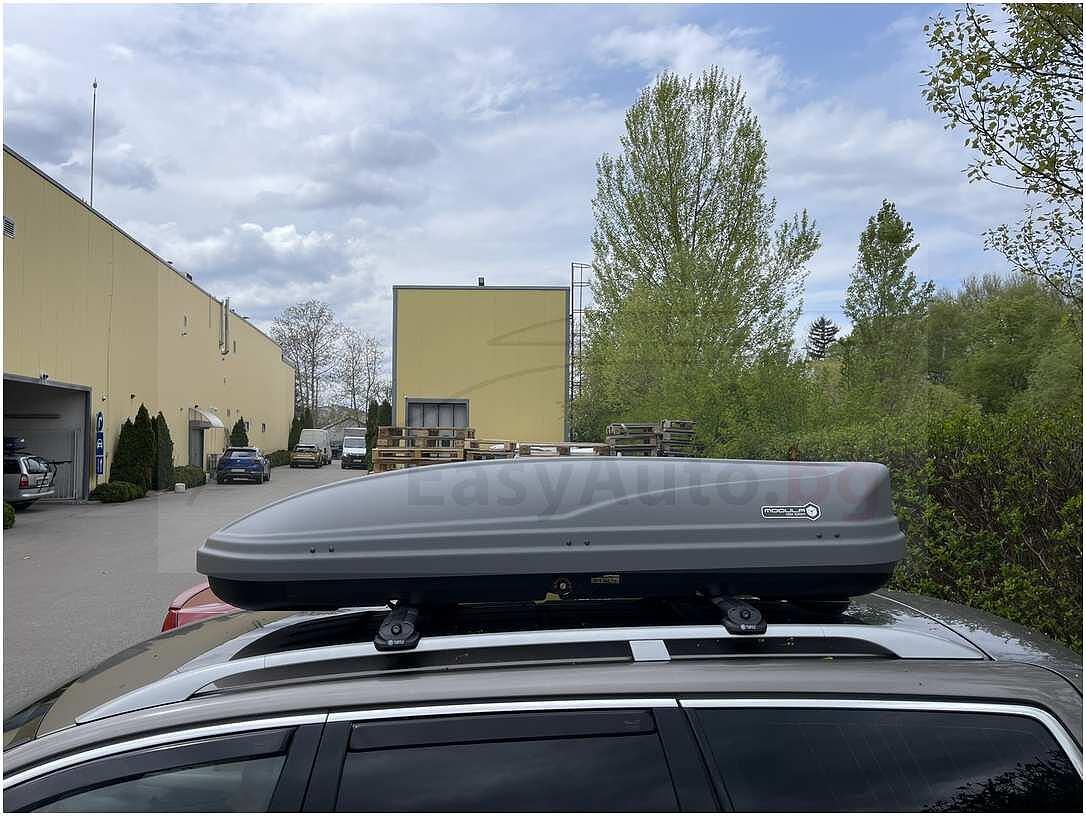 Багажник - Автобокс Modula WeGo 500 Тъмно сив мат