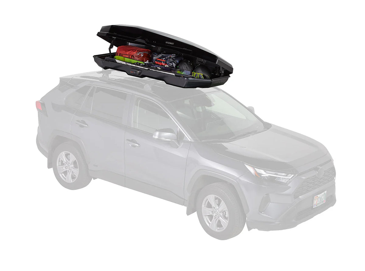 Багажник-автобокс Yakima Skybox CBX LG Obsidian - 450 литра Черен гланц