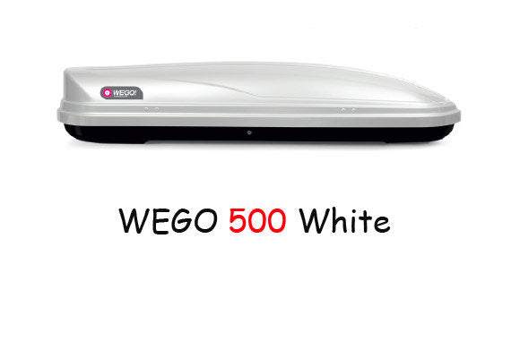 Багажник - Автобокс Modula WeGo 500 Бял гланц