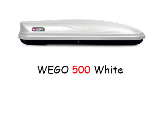 Багажник - Автобокс Modula WeGo 500 Бял гланц