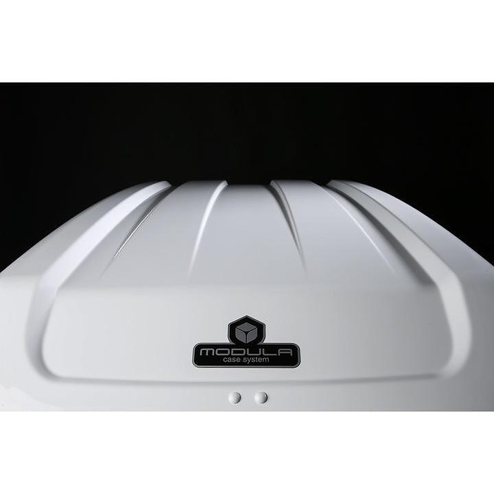 Багажник за кола - Автобокс Modula EVO 470 Бял гланц