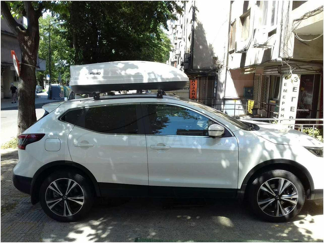 Багажник за кола - Автобокс Modula WeGo 450 Бял гланц
