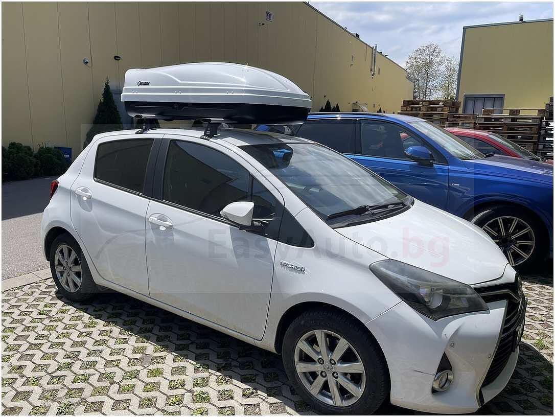 Багажник за кола - Автобокс Modula WeGo 450 Бял гланц