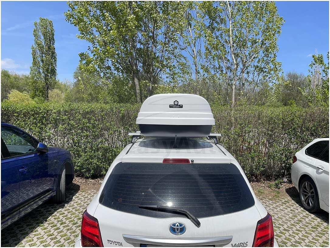 Багажник за кола - Автобокс Modula WeGo 450 Бял гланц