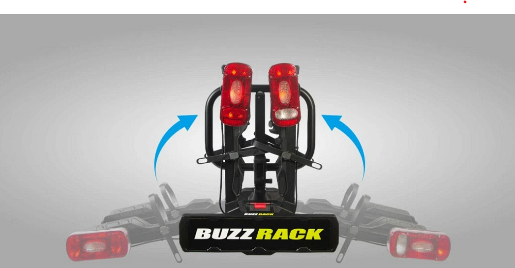 Buzz Rack Scorpion Lite 2 - Багажник за до 2 велосипеда - монтаж на теглич