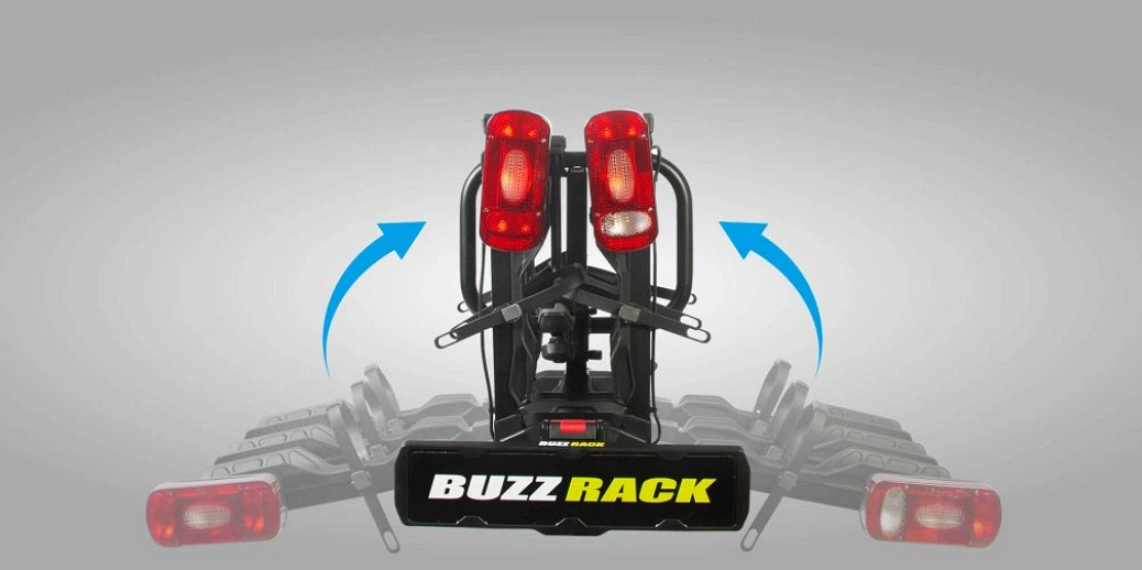 Buzz Rack Scorpion Lite 3 - Багажник за до 3 велосипеда - монтаж на теглич