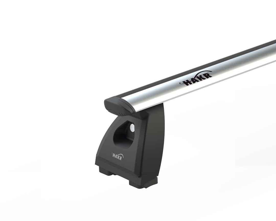 Сиви аеродинамични товарни греди за Mazda 3 модел от 2004 до 2009 година